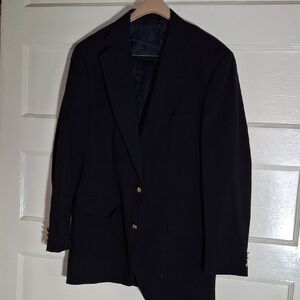 Jos. A. Bank Navy Blazer with Gold Buttons